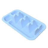 Maxbell Mexican Taco Holder Stand Stylish Taco Baking Rack for Buffets Party Kitchen Light Blue