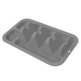Maxbell Mexican Taco Holder Stand Stylish Taco Baking Rack for Buffets Party Kitchen Gray