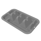 Maxbell Mexican Taco Holder Stand Stylish Taco Baking Rack for Buffets Party Kitchen Gray