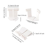 Maxbell 4Pcs Bed Sheet Holders Hostel Nonslip Home Tight Grip Keep Sheets Firm Tight