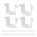 Maxbell 4Pcs Bed Sheet Holders Hostel Nonslip Home Tight Grip Keep Sheets Firm Tight