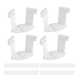 Maxbell 4Pcs Bed Sheet Holders Hostel Nonslip Home Tight Grip Keep Sheets Firm Tight