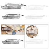 Maxbell Hanging Pullout Drawer Decor Sliding Under Shelf for Office Cabinet Cupboard Black Large