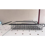 Maxbell Hanging Pullout Drawer Decor Sliding Under Shelf for Office Cabinet Cupboard Black Large