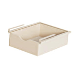 Maxbell Under Shelf Basket Under Cabinet Organizer for Dorm Bedroom Kitchen Cupboard Beige