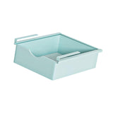 Maxbell Under Shelf Basket Under Cabinet Organizer for Dorm Bedroom Kitchen Cupboard Blue