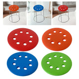 Maxbell Bar Stool Seat Replacement Comfortable Wear Resistant Replace Parts for Home Red