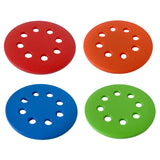 Maxbell Bar Stool Seat Replacement Comfortable Wear Resistant Replace Parts for Home Red