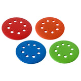 Maxbell Bar Stool Seat Replacement Comfortable Wear Resistant Replace Parts for Home Red