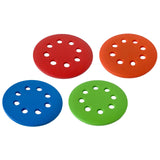 Maxbell Bar Stool Seat Replacement Comfortable Wear Resistant Replace Parts for Home Red