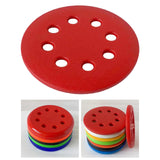 Maxbell Bar Stool Seat Replacement Comfortable Wear Resistant Replace Parts for Home Red