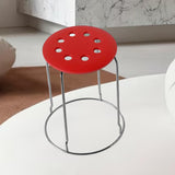 Maxbell Bar Stool Seat Replacement Comfortable Wear Resistant Replace Parts for Home Red