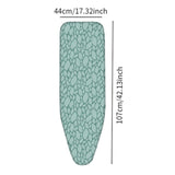Maxbell Ironing Board Cover (ironing Board Not Included) Thicken Ironing Table Cover leaves pattern