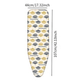 Maxbell Ironing Board Cover (ironing Board Not Included) Thicken Ironing Table Cover ginkgo pattern