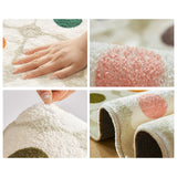 Maxbell Bathroom Floor Mat Banana Shaped Washable Entryway Rug for Bedroom Kids Room