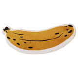 Maxbell Bathroom Floor Mat Banana Shaped Washable Entryway Rug for Bedroom Kids Room
