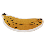 Maxbell Bathroom Floor Mat Banana Shaped Washable Entryway Rug for Bedroom Kids Room