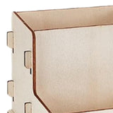 Maxbell Wooden Desk Organiser Pen Holder Display Box DIY for Office Desk Accessories
