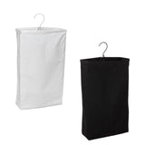 Maxbell Hanging Laundry Hamper Bag Foldable Closet Storage Basket for Door Home Dorm White
