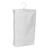 Maxbell Hanging Laundry Hamper Bag Foldable Closet Storage Basket for Door Home Dorm White