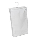 Maxbell Hanging Laundry Hamper Bag Foldable Closet Storage Basket for Door Home Dorm White