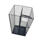 Maxbell Umbrella Drain Stand Multifunction Modern Organizer for Porch Hallway Office Black