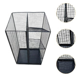 Maxbell Umbrella Drain Stand Multifunction Modern Organizer for Porch Hallway Office Black