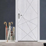Maxbell Umbrella Drain Stand Multifunction Modern Organizer for Porch Hallway Office White