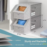 Maxbell Baseball Cap Organizer Multifunctional Stackable Easy Access Hat Storage Box