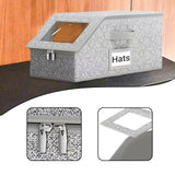 Maxbell Baseball Cap Organizer Multifunctional Stackable Easy Access Hat Storage Box