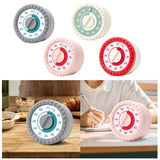 Maxbell Visual Timer Stylish 60 Minute Countdown Timer for Kitchen Housework  Pink