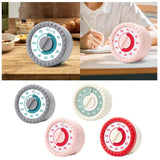 Maxbell Visual Timer Stylish 60 Minute Countdown Timer for Kitchen Housework  Pink