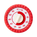 Maxbell Visual Timer Stylish 60 Minute Countdown Timer for Kitchen Housework  Red