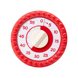 Maxbell Visual Timer Stylish 60 Minute Countdown Timer for Kitchen Housework  Red