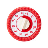 Maxbell Visual Timer Stylish 60 Minute Countdown Timer for Kitchen Housework  Red