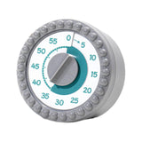 Maxbell Visual Timer Stylish 60 Minute Countdown Timer for Kitchen Housework  Gray