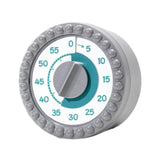 Maxbell Visual Timer Stylish 60 Minute Countdown Timer for Kitchen Housework  Gray