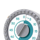 Maxbell Visual Timer Stylish 60 Minute Countdown Timer for Kitchen Housework  Gray