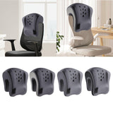 Maxbell Headrest Office Chair Neck Pillow Neck Support Cushion for Most Office Chair Deep Gray