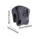 Maxbell Headrest Office Chair Neck Pillow Neck Support Cushion for Most Office Chair Deep Gray