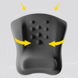 Maxbell Headrest Office Chair Neck Pillow Neck Support Cushion for Most Office Chair Deep Gray