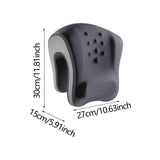 Maxbell Headrest Office Chair Neck Pillow Neck Support Cushion for Most Office Chair Deep Gray Light Gray