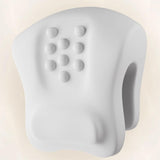 Maxbell Headrest Office Chair Neck Pillow Neck Support Cushion for Most Office Chair Deep Gray Light Gray