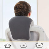 Maxbell Headrest Office Chair Neck Pillow Neck Support Cushion for Most Office Chair Deep Gray Light Gray
