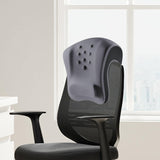 Maxbell Headrest Office Chair Neck Pillow Neck Support Cushion for Most Office Chair Light Gray Deep Gray