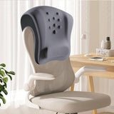 Maxbell Headrest Office Chair Neck Pillow Neck Support Cushion for Most Office Chair Light Gray Deep Gray