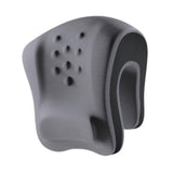 Maxbell Headrest Office Chair Neck Pillow Neck Support Cushion for Most Office Chair Light Gray Deep Gray