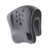 Maxbell Headrest Office Chair Neck Pillow Neck Support Cushion for Most Office Chair Light Gray Deep Gray