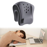 Maxbell Headrest Office Chair Neck Pillow Neck Support Cushion for Most Office Chair Light Gray Deep Gray