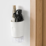 Maxbell Umbrella Stand Space Saving Umbrella Storage Rack for Hallway Indoor (White)